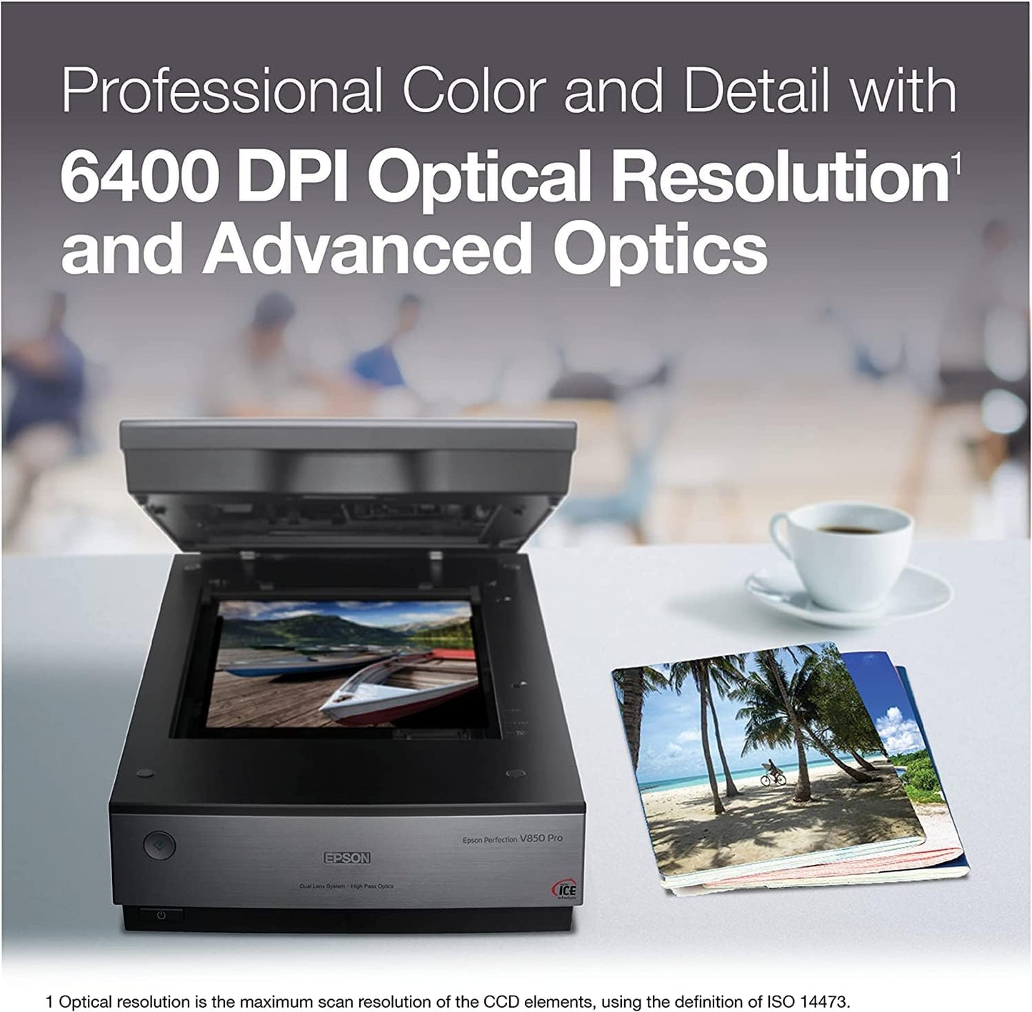 Epson B11B224201-N Perfection V850 Pro Photo Scanner (Renewed)