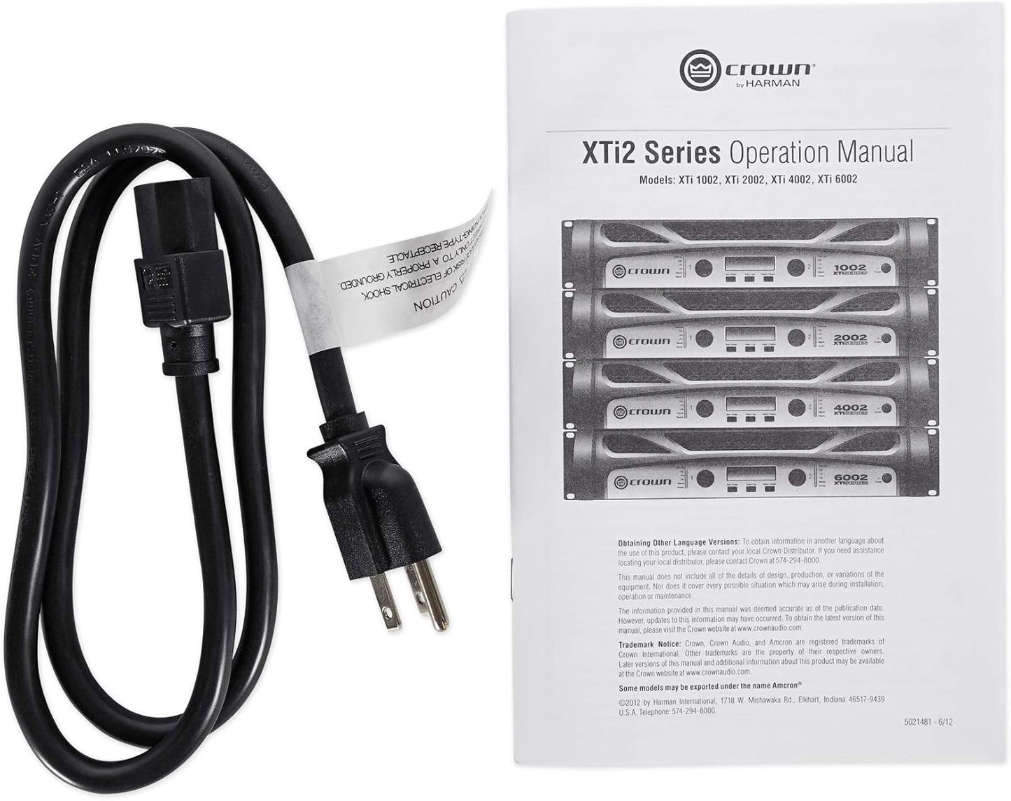 Crown XTi1002 2-Channel 500W Power Amplifier