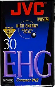 JVC TC30EHG 30-Minute VHS-C Camcorder Tape — main product image