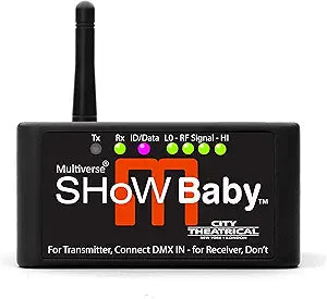 City Theatrical 5900 SHoW Baby Multiverse Wireless DMX Transceiver