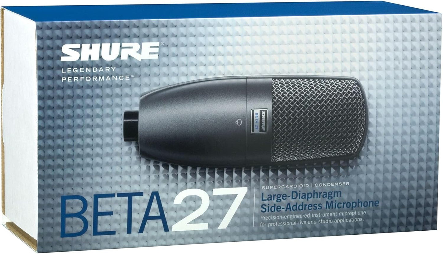 Shure BETA 27 Supercardioid Condenser Microphone