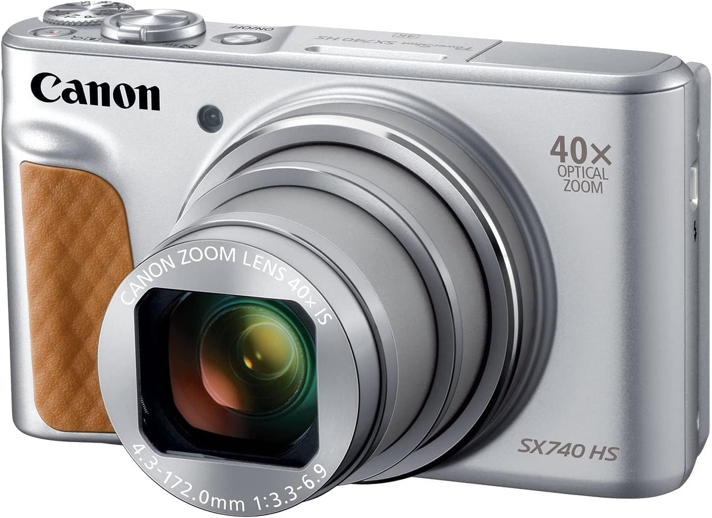 Canon SX740 HS 40x Zoom Digital Camera (Renewed)