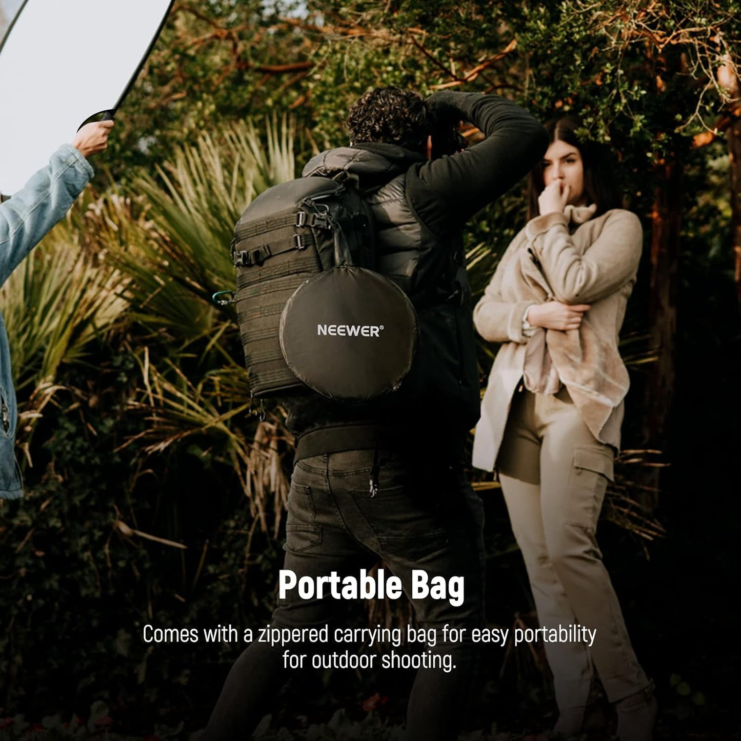 Neewer 10102089 22" 5-in-1 Collapsible Light Reflector