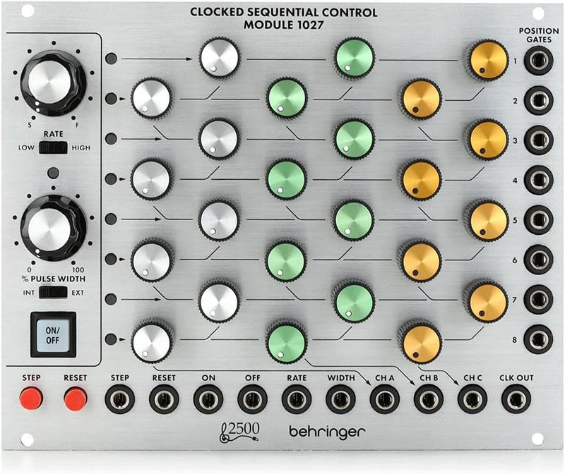Behringer 000-E9100-00010 1027 Sequencer - Eurorack Module — main product image