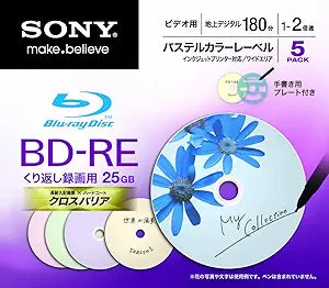 Sony 5BNE1VCCS2 BD-RE 25GB Blu-ray Disc — main product image