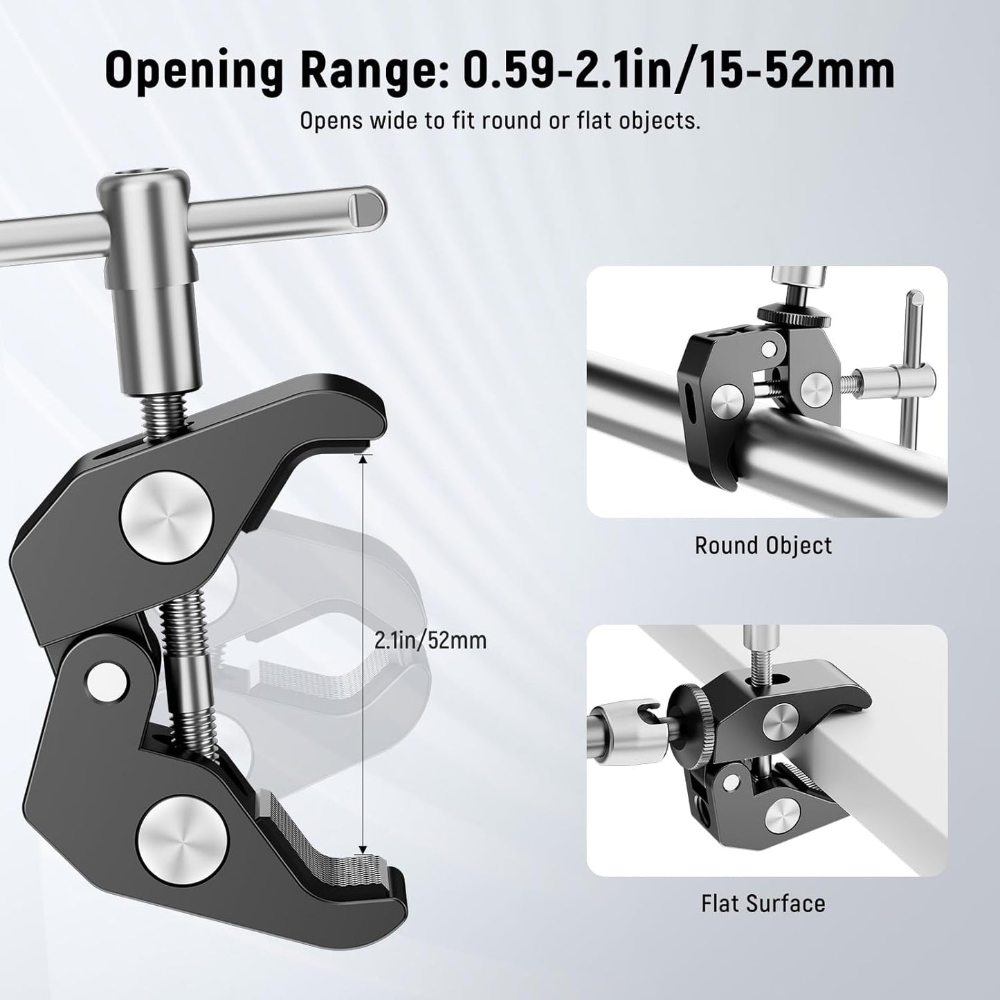 Neewer 10099610 9.8" Magic Arm Super Clamp