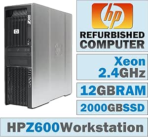 HP Z600 Workstation Xeon E5620 2TB SSD No OS — main product image