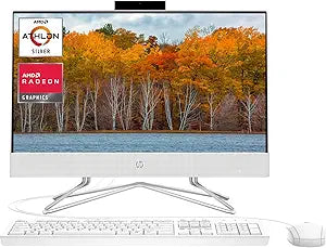 HP TPC-Q067-22 Athlon Silver All-in-One Desktop — main product image