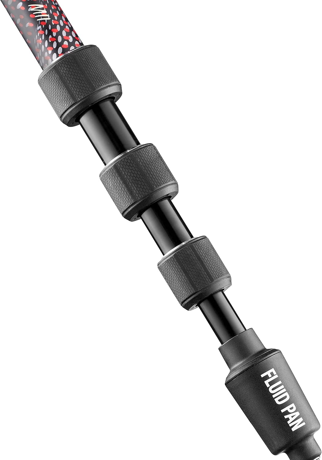 Manfrotto MVMELMIIA4 Element MII Video Monopod: Fluid Base, Red