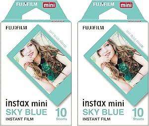 Fujifilm Instax Mini Film (Pack of 2, Blue)