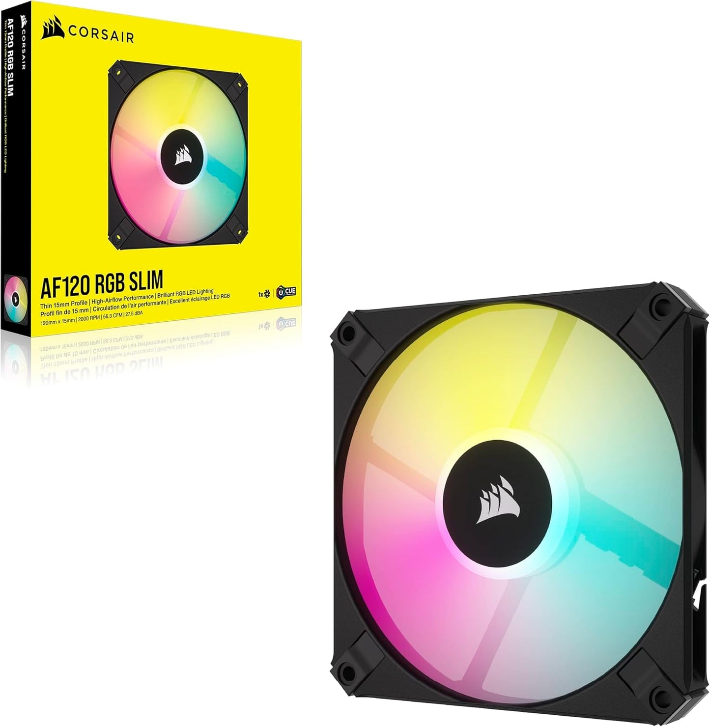 Corsair CO-9050162-WW AF120 RGB Slim 120mm Fan