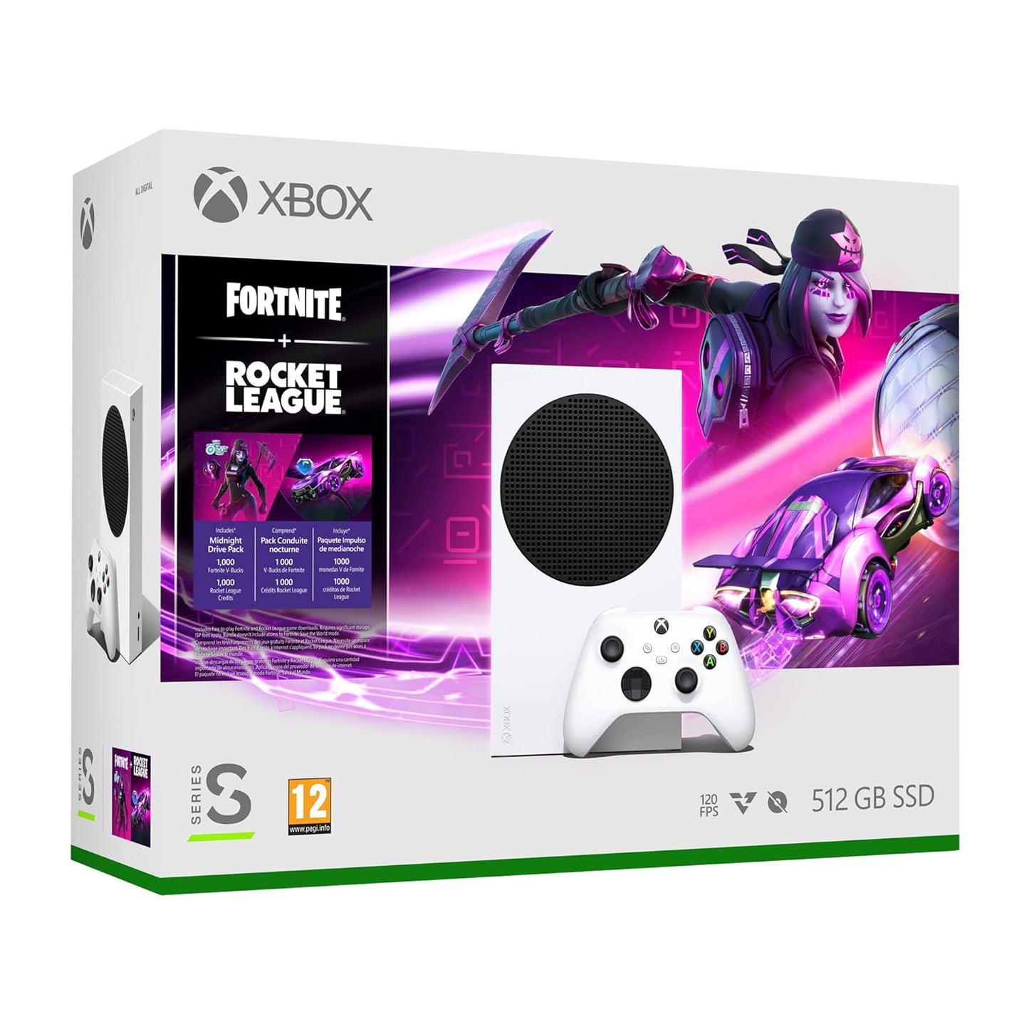 Microsoft Xbox Series S Fortnite & Rocket League Bundle