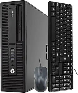 HP EliteDesk 800 G2 SFF i5 Desktop with GT 1030 (Renewed) — main product image
