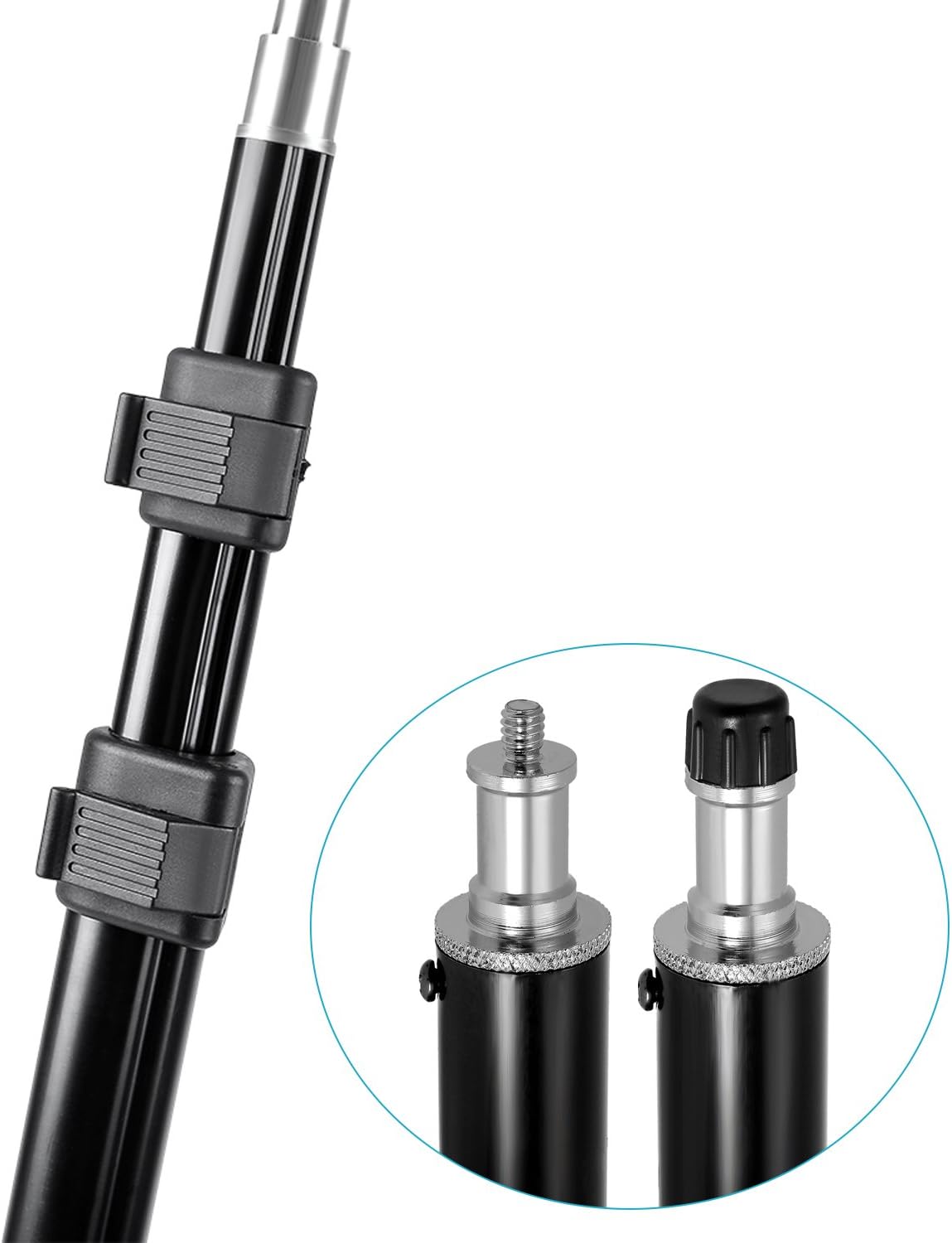 Neewer 90091376 6ft Photography Light Stand with Reflector Clamp