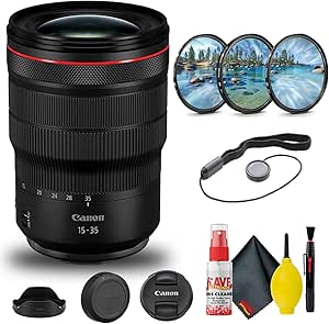 Canon 3682C002 RF 15-35mm f/2.8L IS USM Lens Renewed Bundle