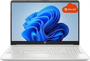 HP Premium 2022 15 Laptop AMD Radeon 8GB 128GB SSD — main product image