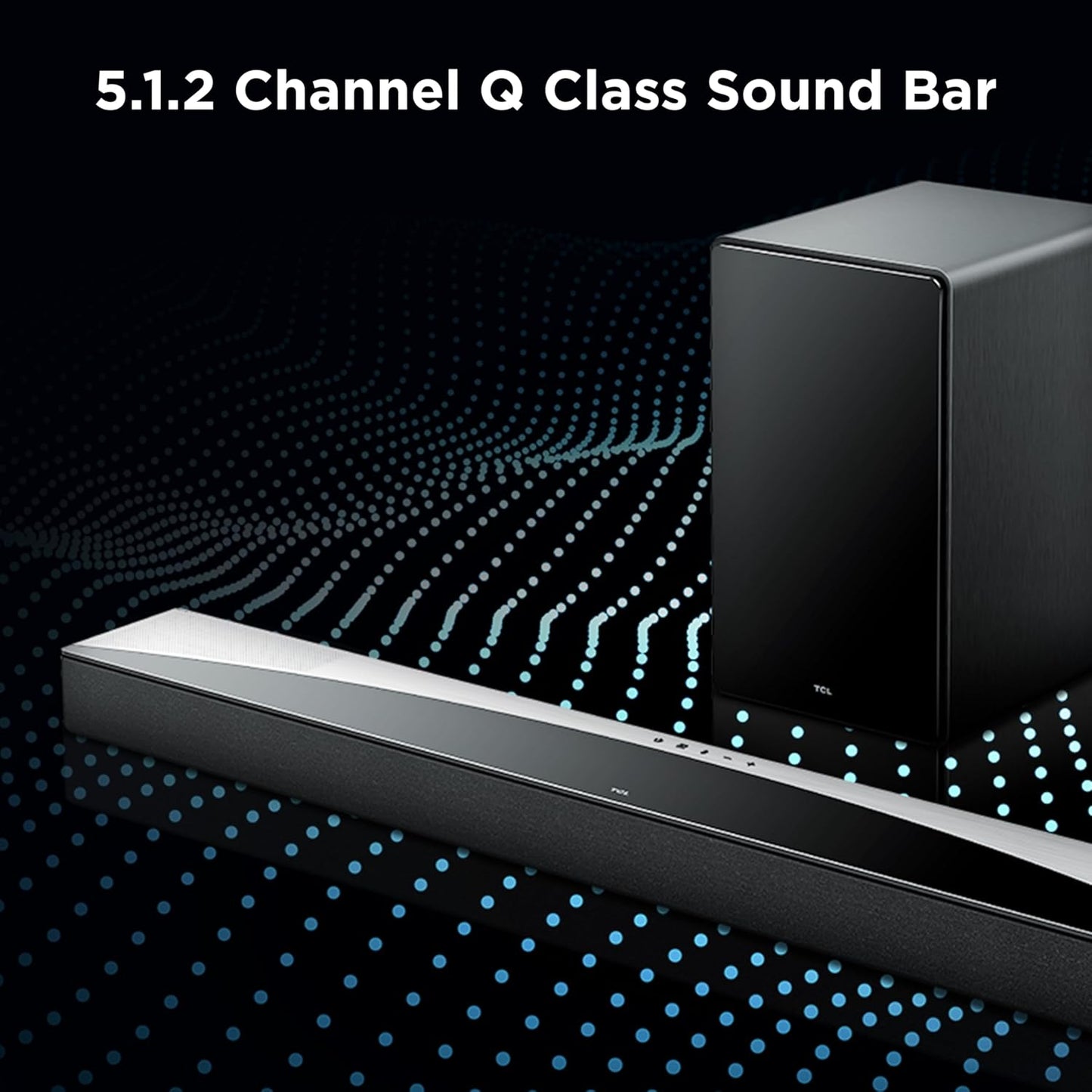 TCL Q75H 5.1.2 Channel Dolby Atmos Soundbar System