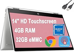 HP Chromebook x360 14" Touchscreen 2-in-1 Laptop
