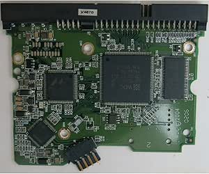Western Digital WD2500BB-55GUC0 HDD PCB Data Recovery