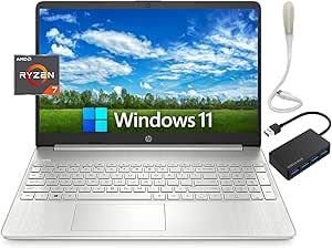 HP Laptops 15.6" HD Ryzen 7 32GB RAM 2TB SSD Windows 11