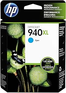 HP C4907AN 940XL Cyan Ink Cartridge - Original