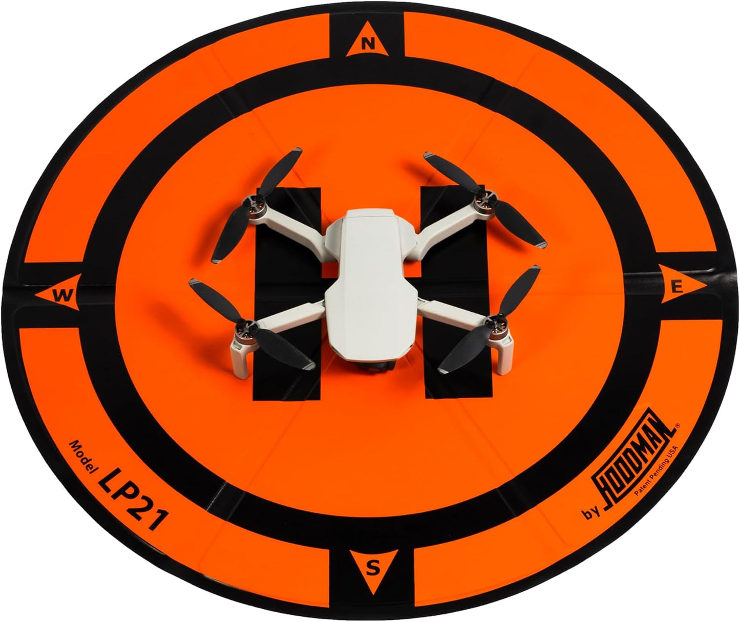 Hoodman 1.9 Ft Trifold Weighted Drone Landing Pad LP21
