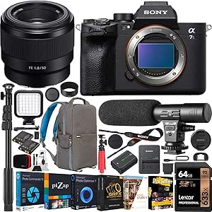 Sony E40SNILCE7SM3BX3 a7S III 50mm Lens Kit — main product image