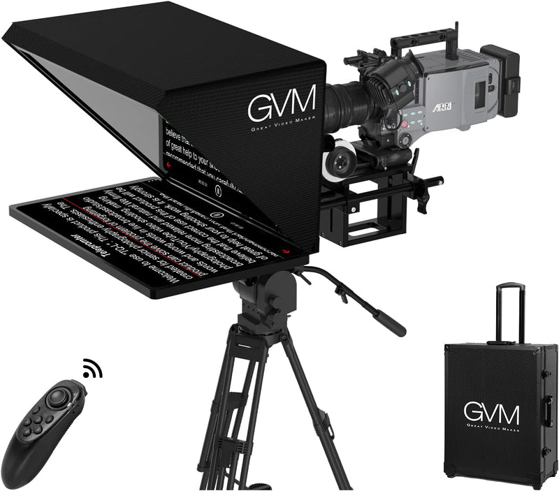 GVM Teleprompter Digital Camera 18.5