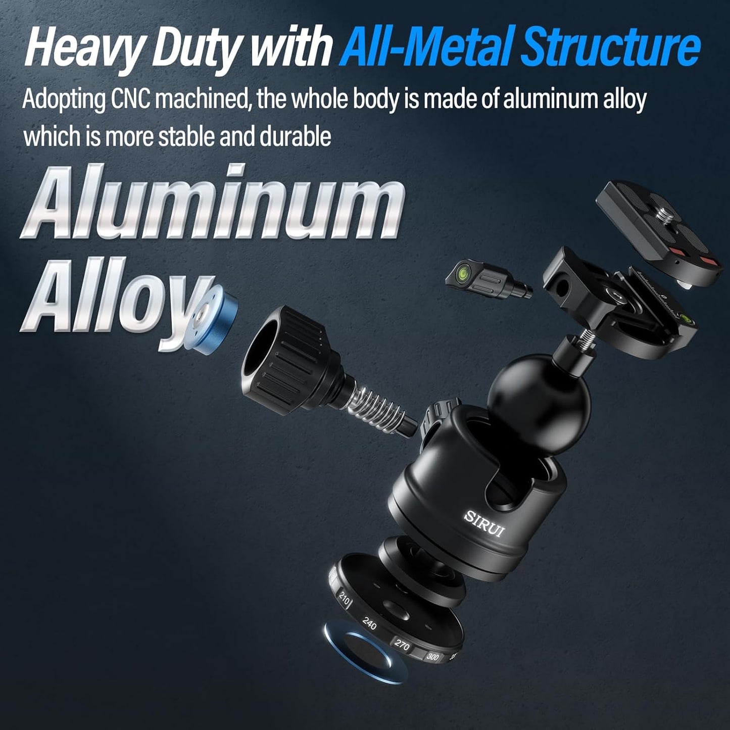 Sirui AM-40 Low Profile 40mm Ball Head