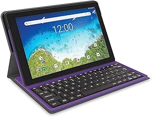 RCA Viking Pro - 10 Inch Android Tablet with Keyboard Renewed