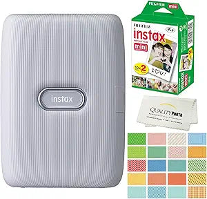 Fujifilm Instax Mini Link Smartphone Printer Bundle