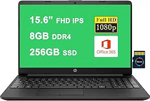 HP Laptop 15 Celeron 8GB 256GB SSD 15.6" FHD