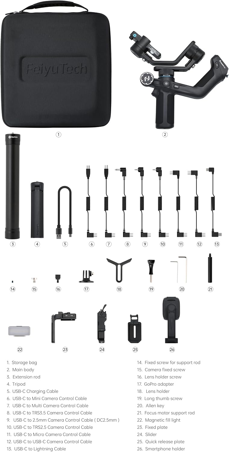 FeiyuTech Scorp MINI 2 KIT 3-Axis Gimbal Stabilizer