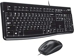Logitech MK120 USB Keyboard and Mouse Combo (2-Pack)
