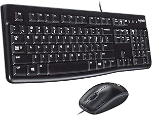 Logitech MK120 USB Keyboard Mouse Combo (2-Pack)