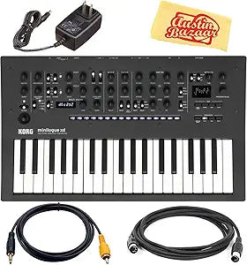 Korg AUS-MINILOGUEXD Minilogue XD Analog Synthesizer Bundle