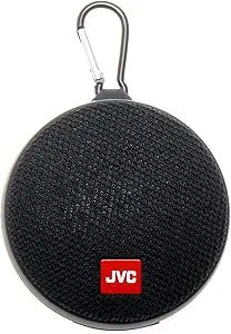 JVC SPSA2BTB Waterproof Portable Bluetooth Speaker - Black