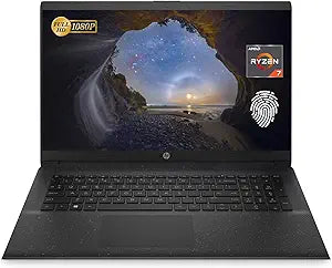HP 17z Laptop Ryzen 7 32GB RAM 1TB SSD + 2TB HDD — main product image