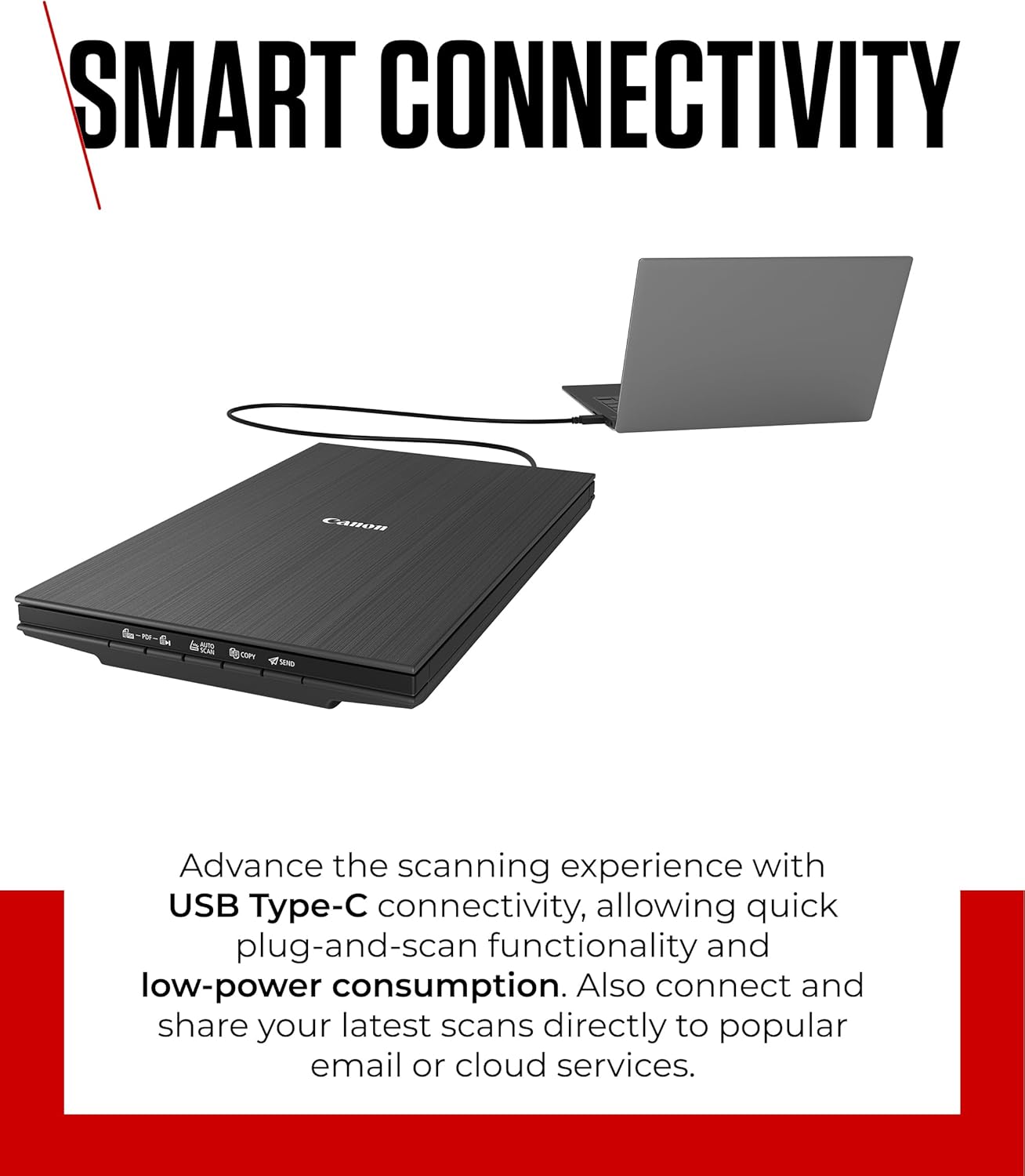 Canon LiDE 400 USB-C Color Flatbed Scanner