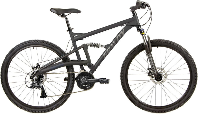 Gravity FSX 27.5 DLX24 Dual Suspension Mountain Bike — main product image