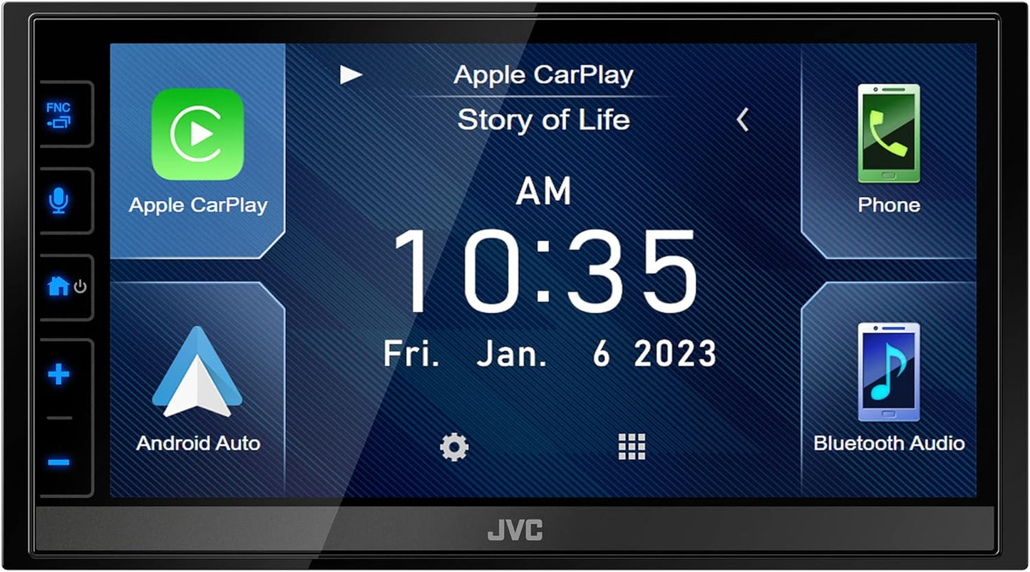 JVC KW-M780BT CarPlay Android Auto Car Stereo