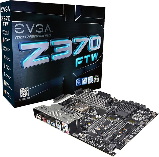 EVGA 134-KS-E377-KR Z370 FTW LGA 1151 Motherboard