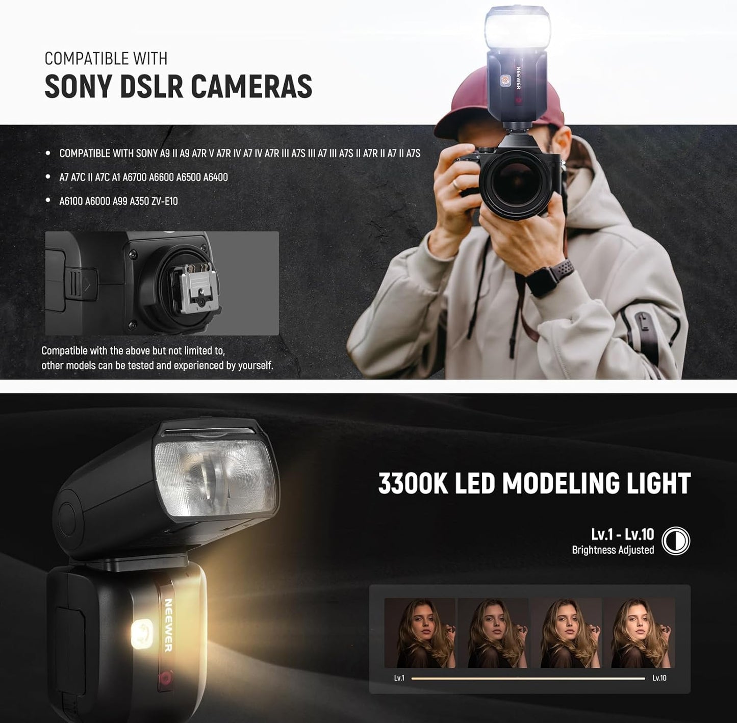 Neewer Z880-S 2.4G TTL Camera Flash Speedlite
