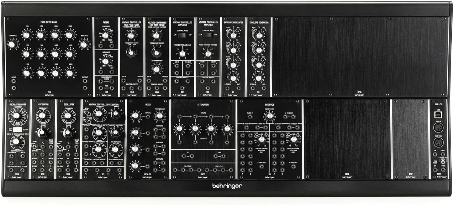 Behringer 787790545057 System 15 Eurorack Modular Synthesizer