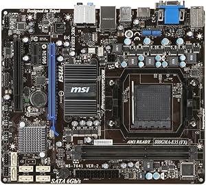 MSI 880GMA-E35 (FX) AM3 AMD 880G DDR3 Motherboard