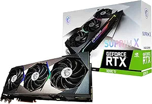 MSI GeForce RTX 3090Ti SUPRIM X 24G Gaming Graphics Card
