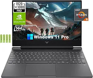HP Victus Gaming Laptop: Ryzen 5 7535HS, 16GB, 1TB SSD, RTX 2050, 144Hz — main product image