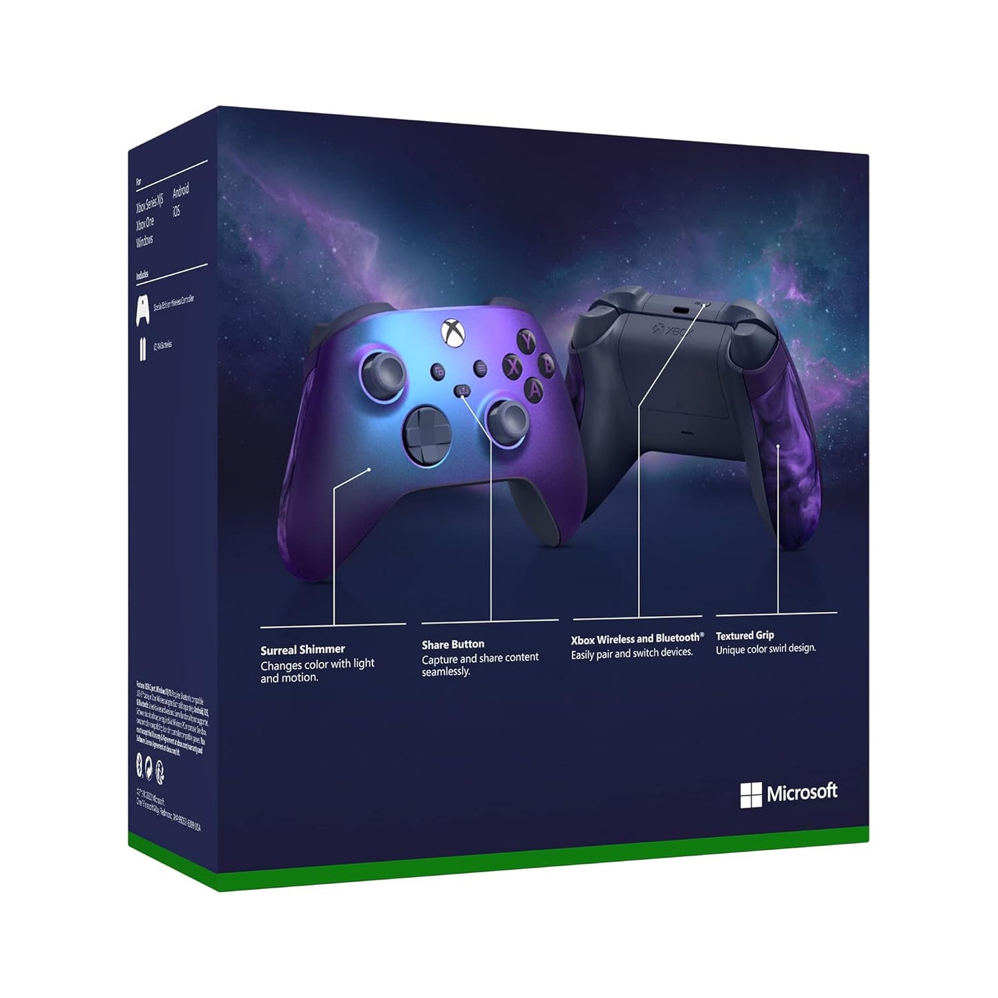 Microsoft QAU-00086 Xbox Stellar Shift Wireless Controller