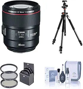Canon 85mm F/1.4L IS USM Portrait Lens Kit