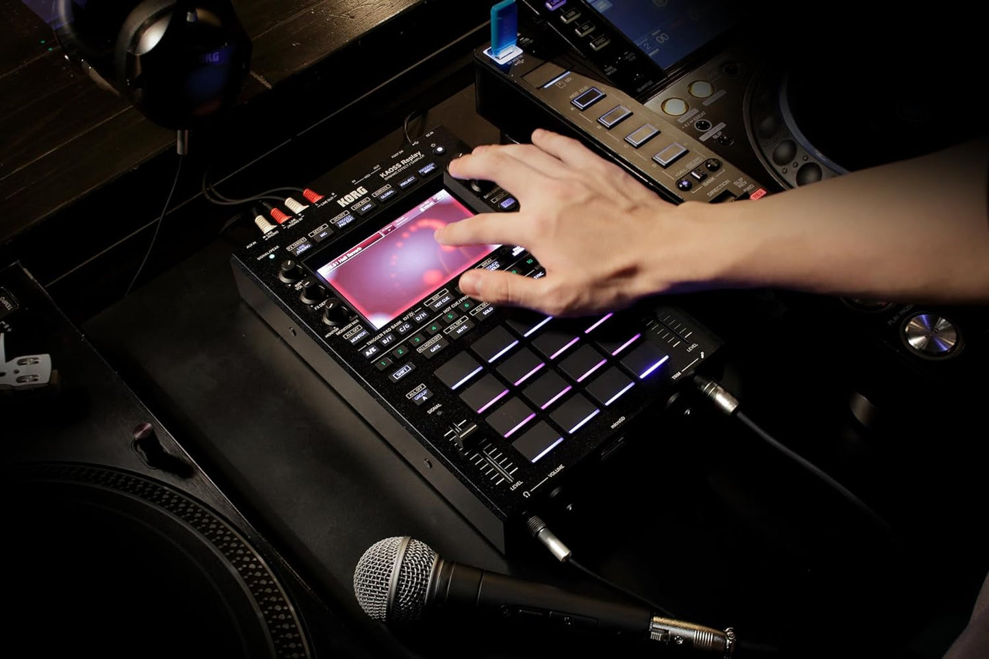 Korg KAOSSREPLAY DJ Effects Sampler Touchpad Controller